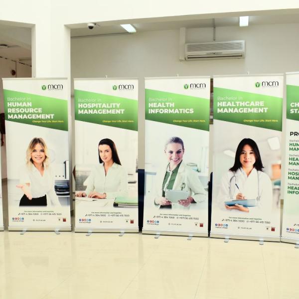 Mena College of Management Course Roll-up banner